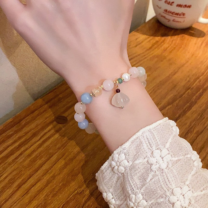 Wholesale Lotus Pendant Bracelet