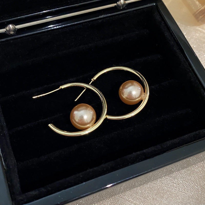 Wholesale Zircon Pearl Earrings Vintage Earrings ACC-ES-Huiih001