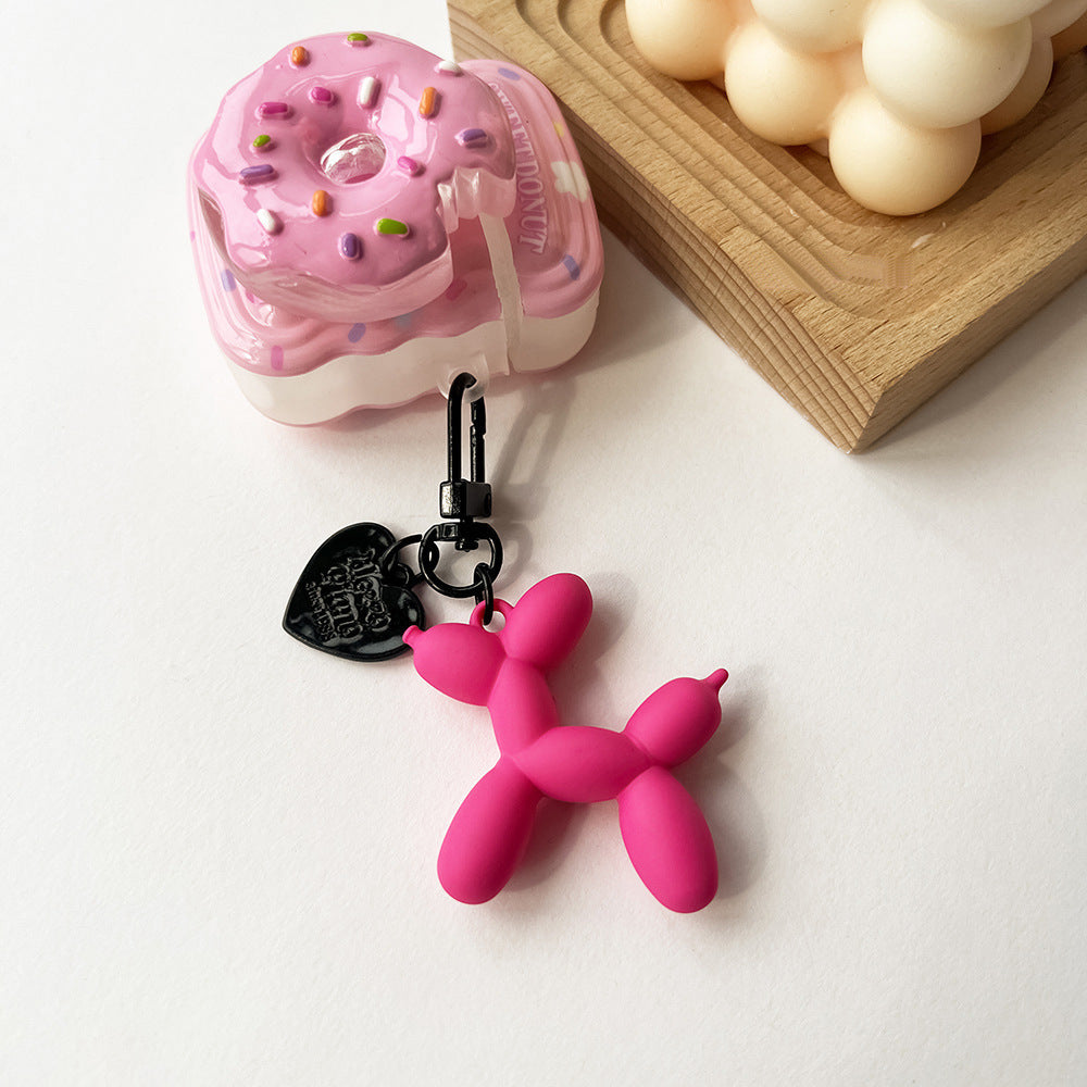 Wholesale love ball dog keychain