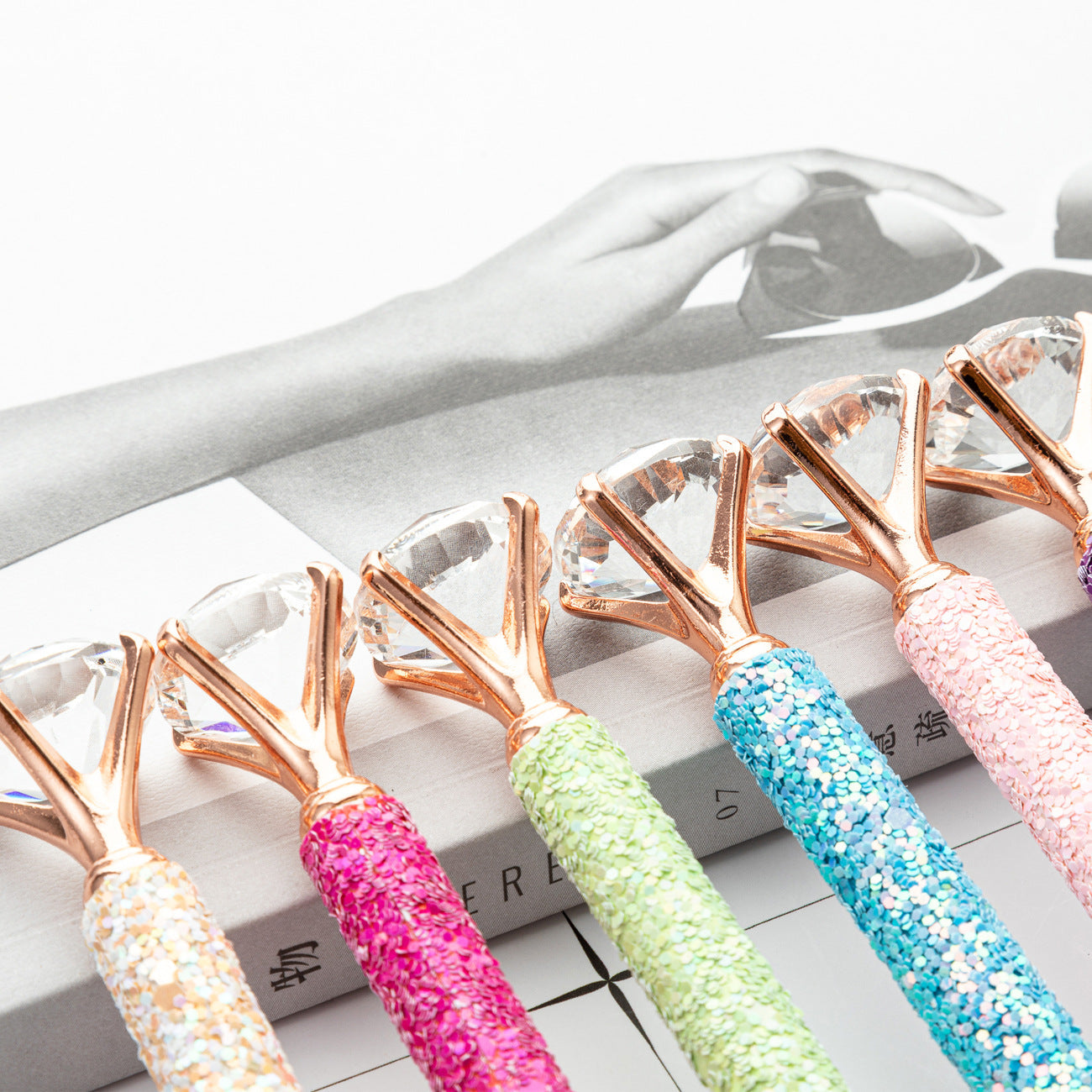 Wholesale Metal Sequin Ballpoint Pen