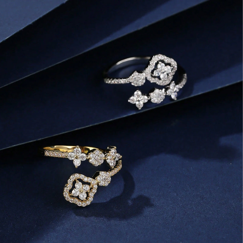 Wholesale Exquisite Design Open-Ended  Ring