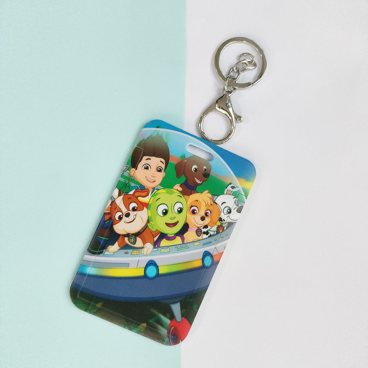 Wholesale Anime Cute Puppy Card Holder Floating Lanyard Keychain ACCVIP-KC-AShi002