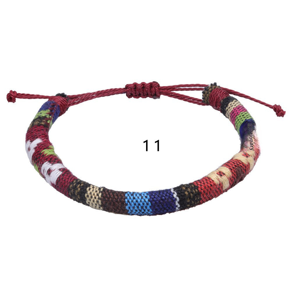 Wholesale Bohemian Ethnic Style Handmade Woven Bracelet