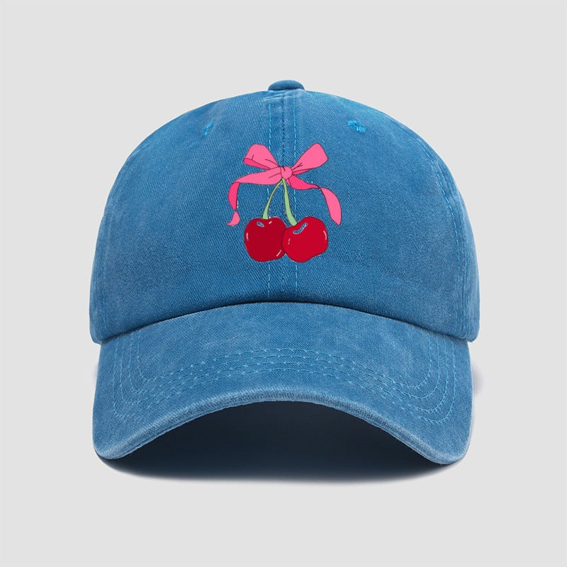 Wholesale Cherry Bow Baseball Cap