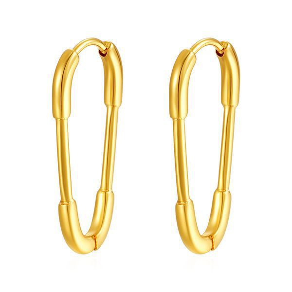 Wholesale plated 18K stainless steel earrings
