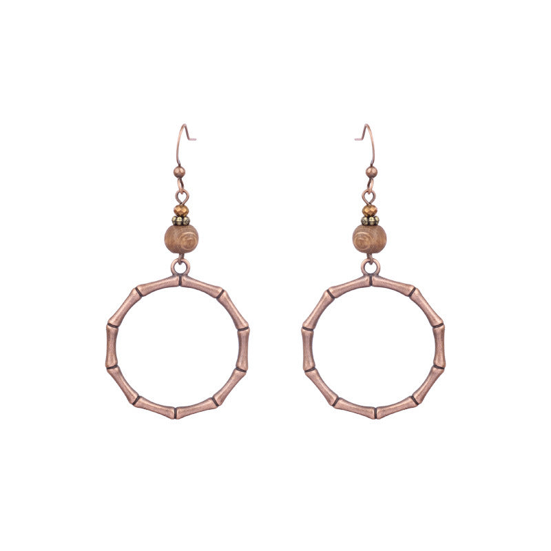 Wholesale Vintage Tassel Alloy Earrings Set Fashion Jewelry Accessory