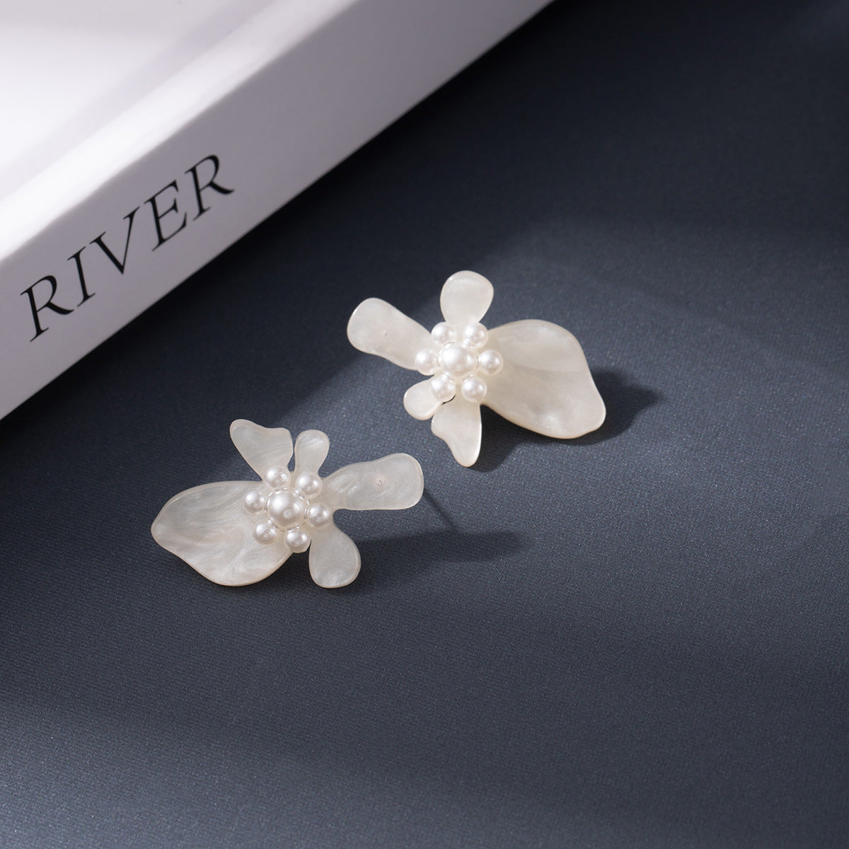 Wholesale 3D Flower Hoop Earrings