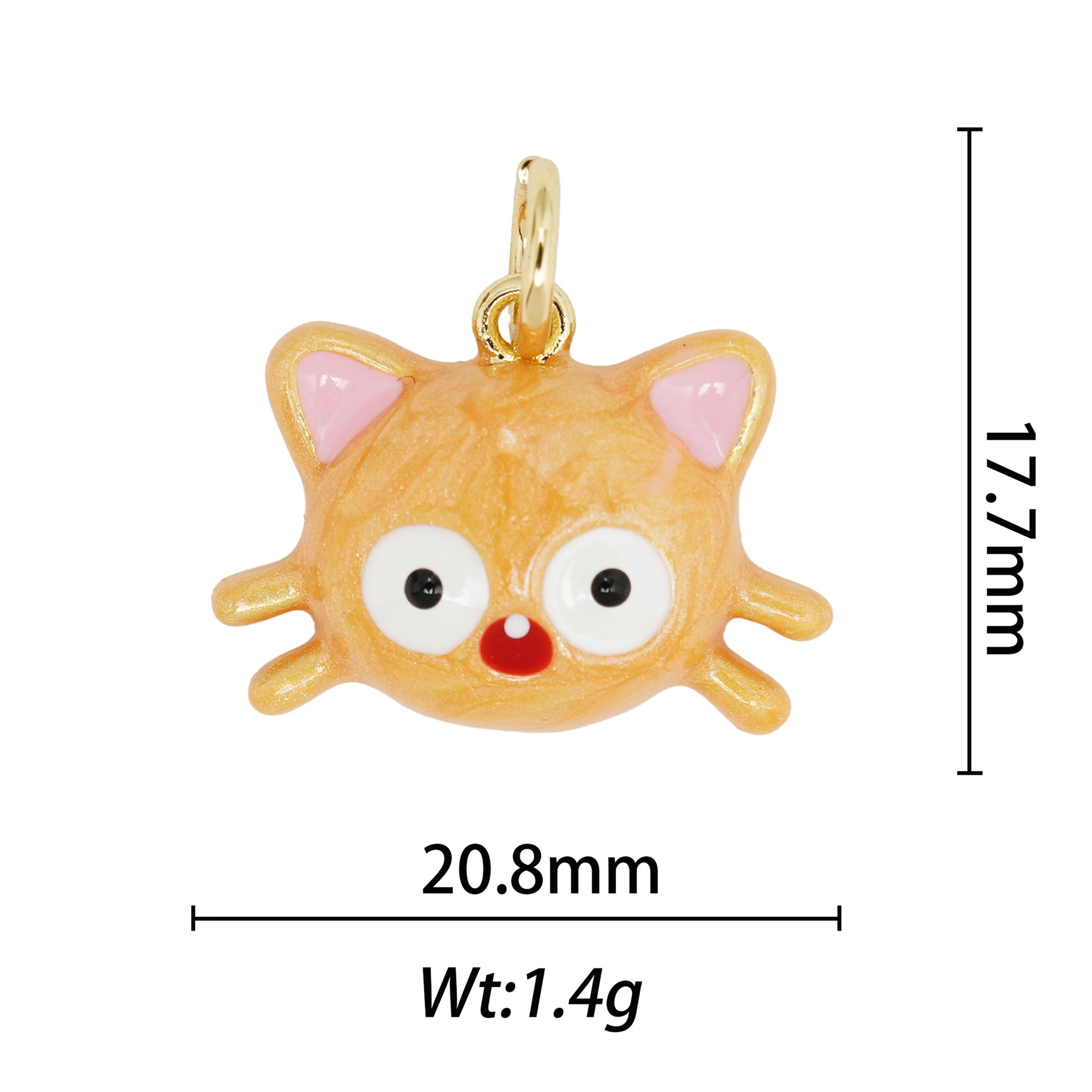 Wholesale 10pcs Electroplated Ladies 18k Necklace Decorations Pendant