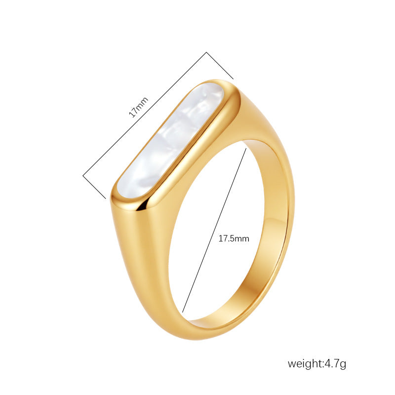 Wholesale Trendy Stainless Steel Cross Ring with Honeycomb Design,  Gold Finish Open Ring Fashion Accessory for Women