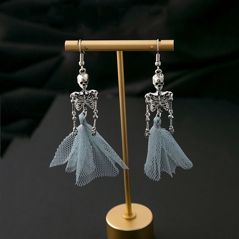 Wholesale Halloween Skeleton Earrings