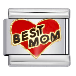 Wholesale Italian Charm Bracelet 9mm DIY Splicing Removable Family Member Element Stainless Steel Composable Bracelet