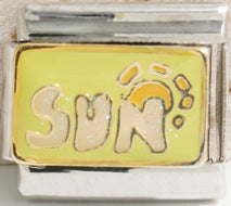 Wholesale Italian Charm Bracelet 9mm DIY Splicing Ocean Beach Stainless Steel Composable Bracelet