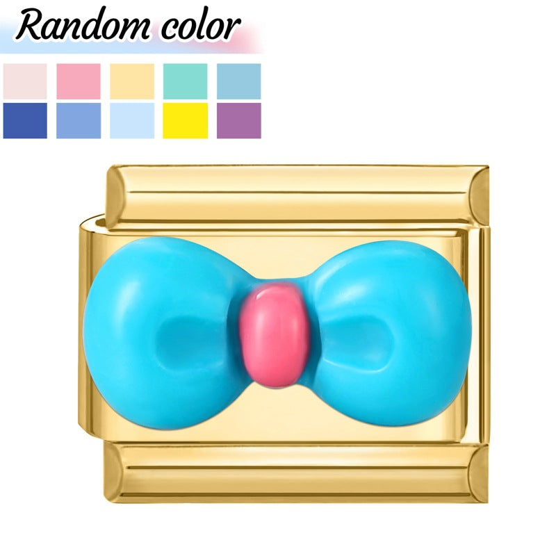 Wholesale Italian Charm Bracelet 9mm DIY Splicing Cute Creative Stainless Steel Composable Bracelet