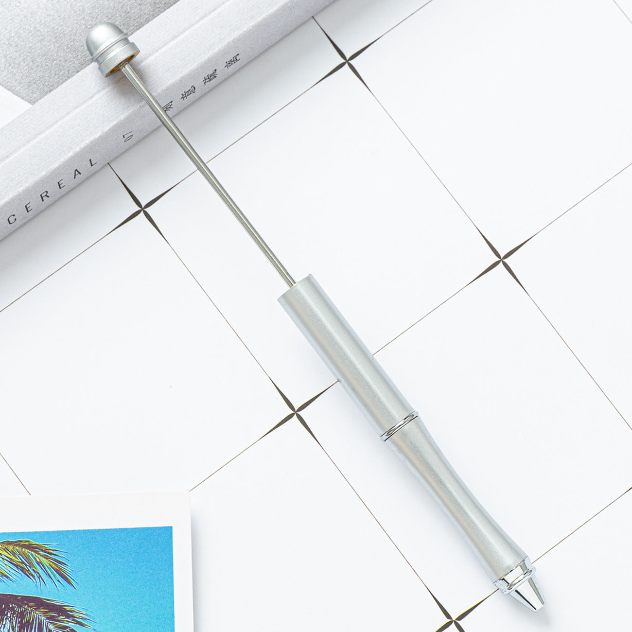 Wholesale Beadable Pens Metal Gradient Color DIY Bead Pens ACC-PN-HuaH052