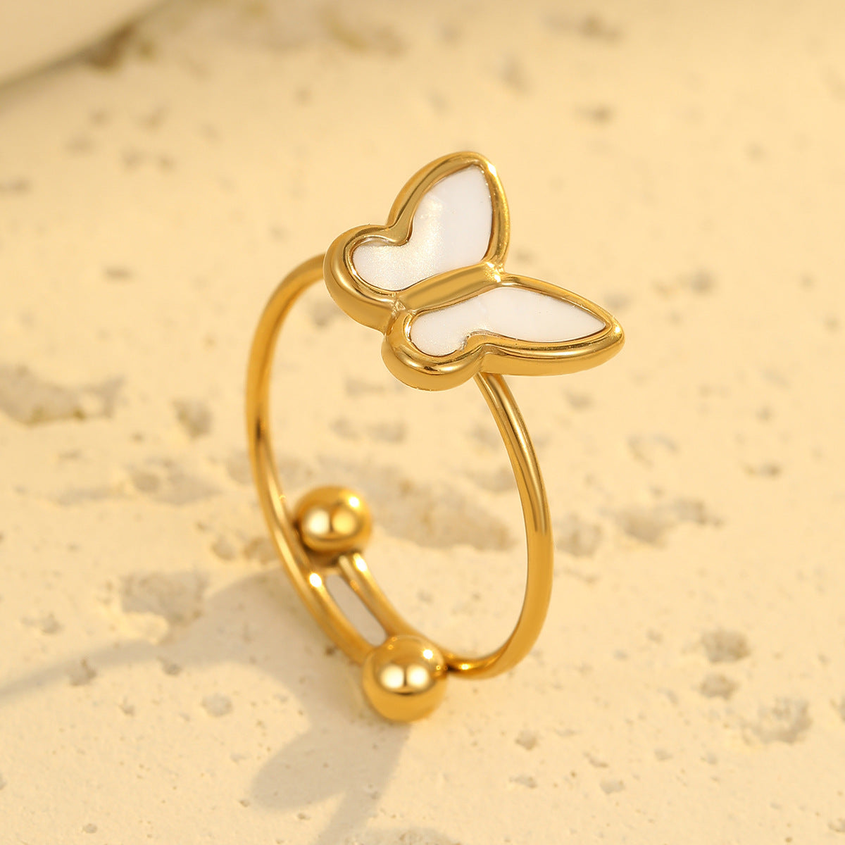 Wholesale Light Luxury Shell &  Butterfly Jewelry Set