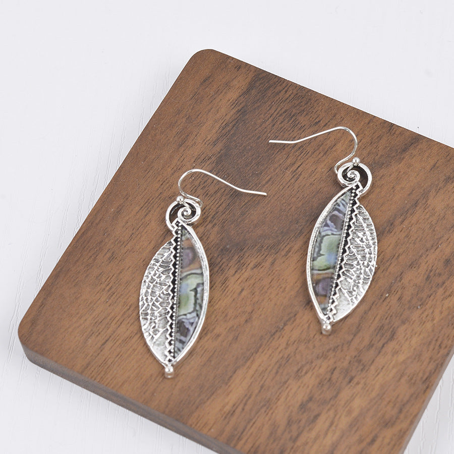 Wholesale Retro Bohemian Contrast Earrings