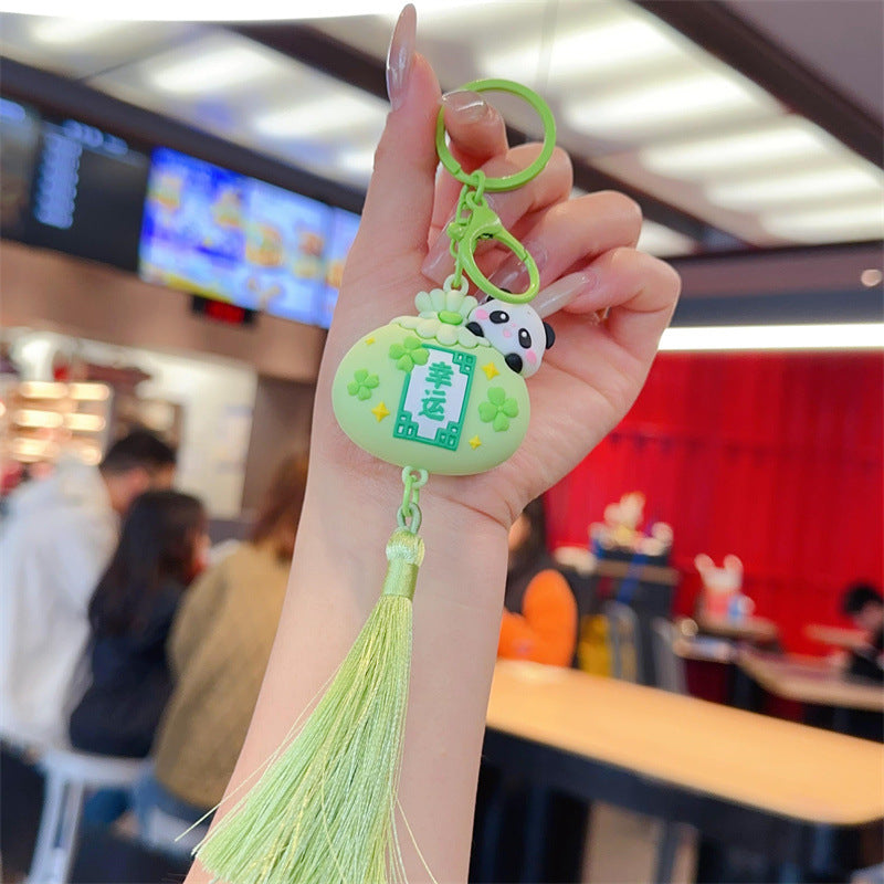 Wholesale Cartoon cute silicone keychain