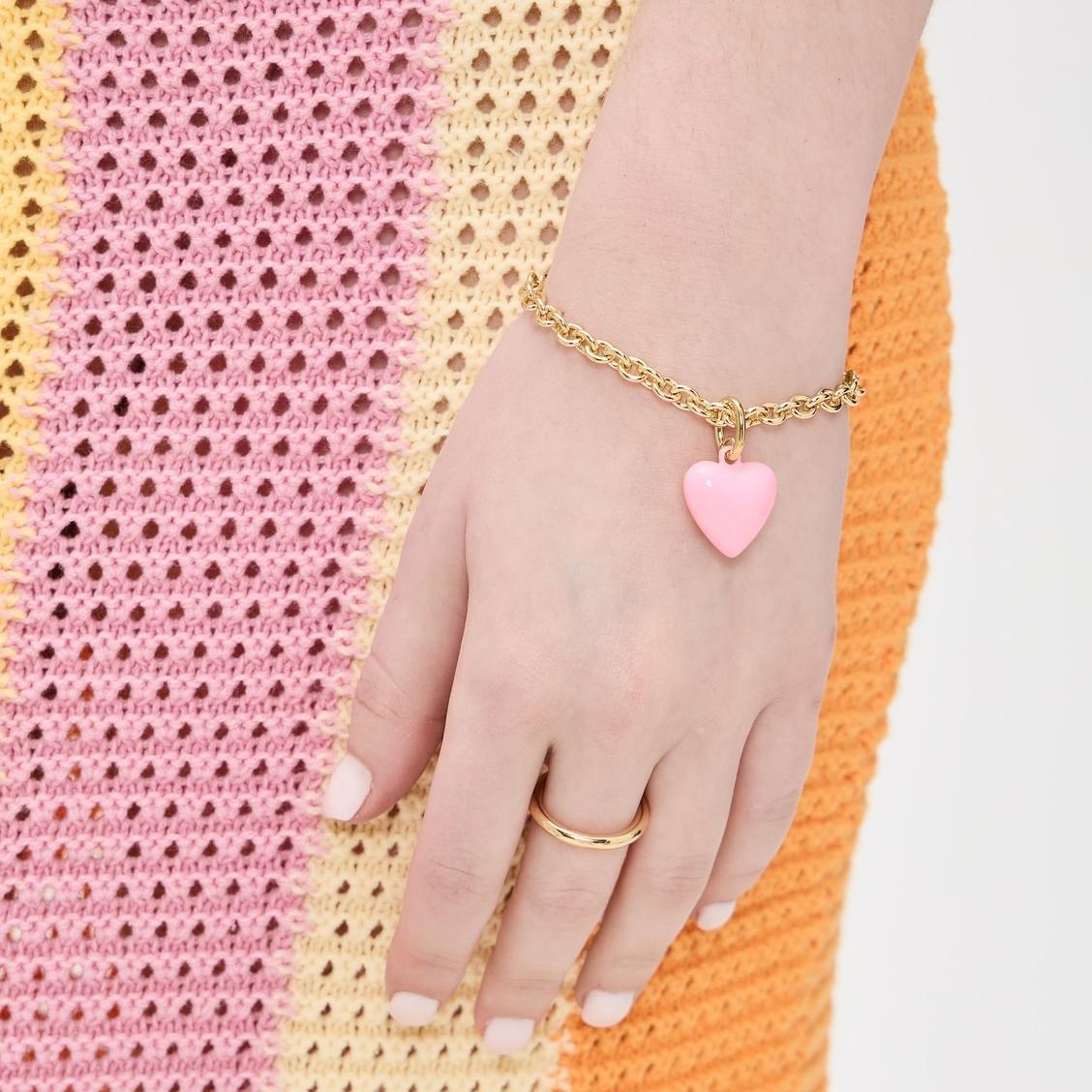 Wholesale Love Oil Drop Bracelet Colorful Titanium Steel Transparent 18K Gold Bracelet