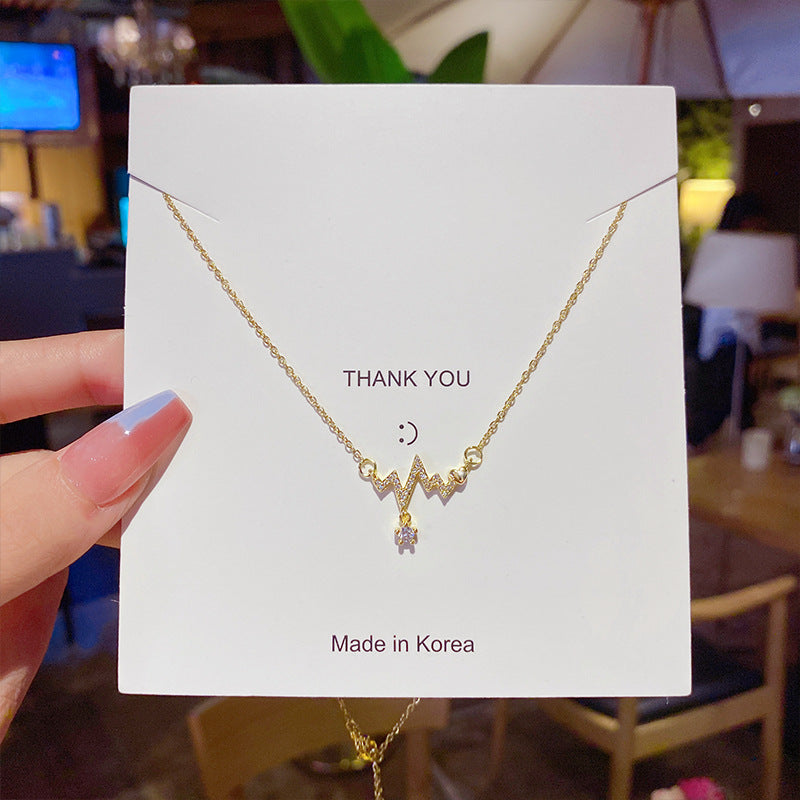 Wholesale Titanium Steel Non-fading Necklace Clavicle Chain Choker Necklace ACC-NE-Xiyue001