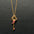 Wholesale  Pink Diamond Rose Gold Chain Vintage Necklaces