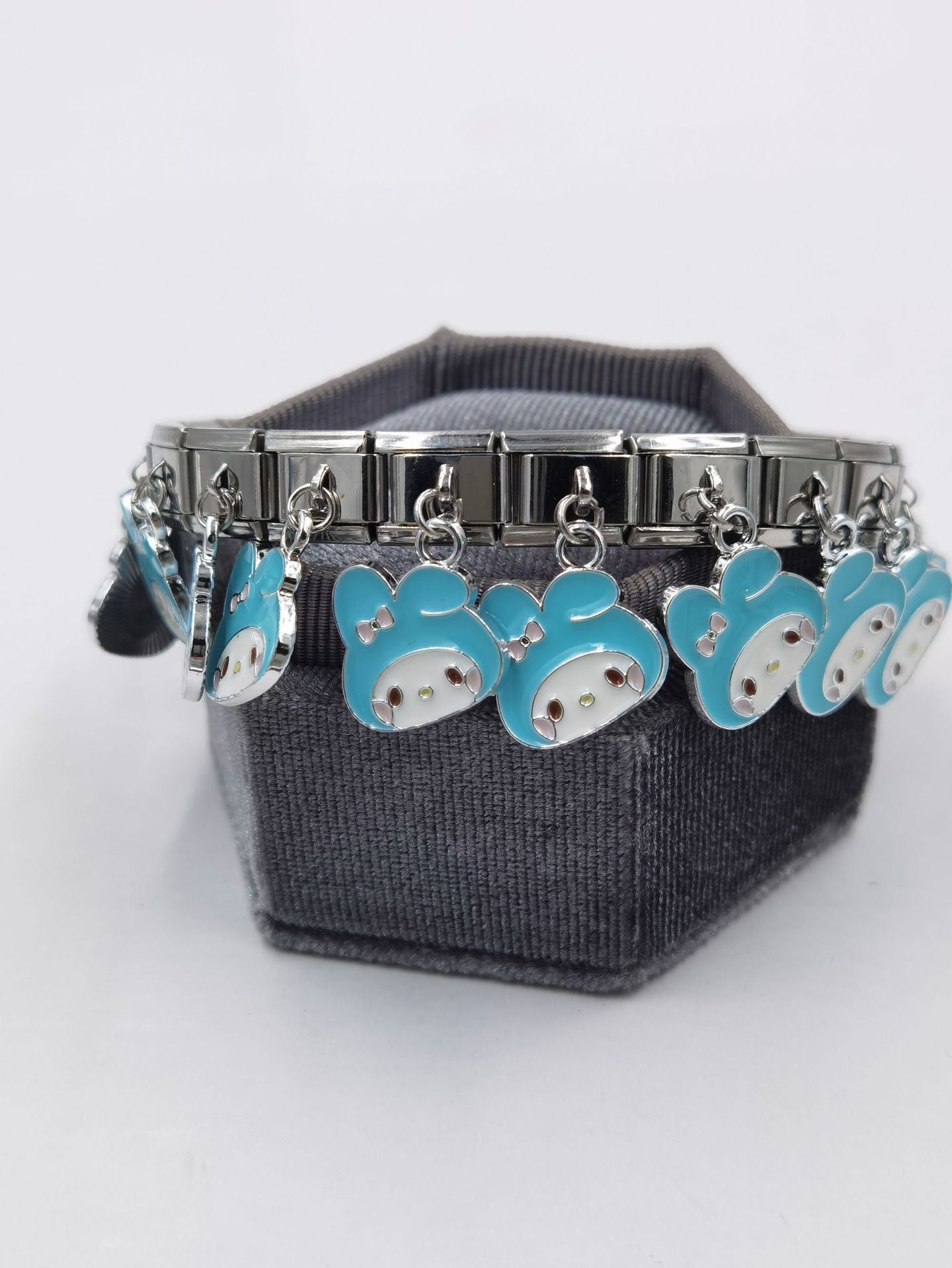 Wholesale Italian Charm Bracelet Charm Module Stainless Steel Bracelet 9mm DIY Pattern Free Stitching Detachable Composable Bracelet ACC-BT-XY001