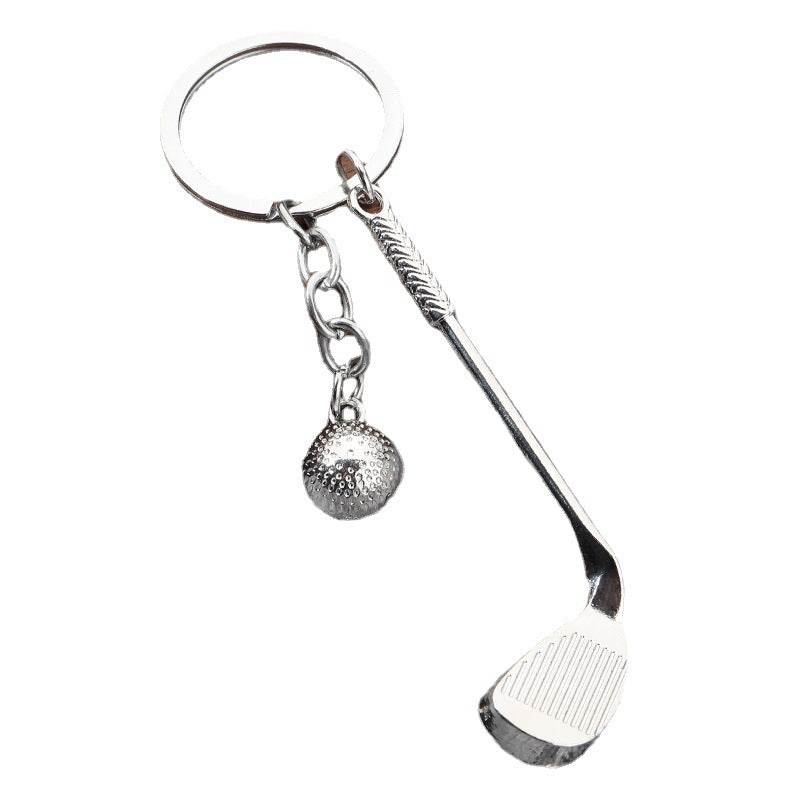 Wholesale  golf keychain pendant keychains