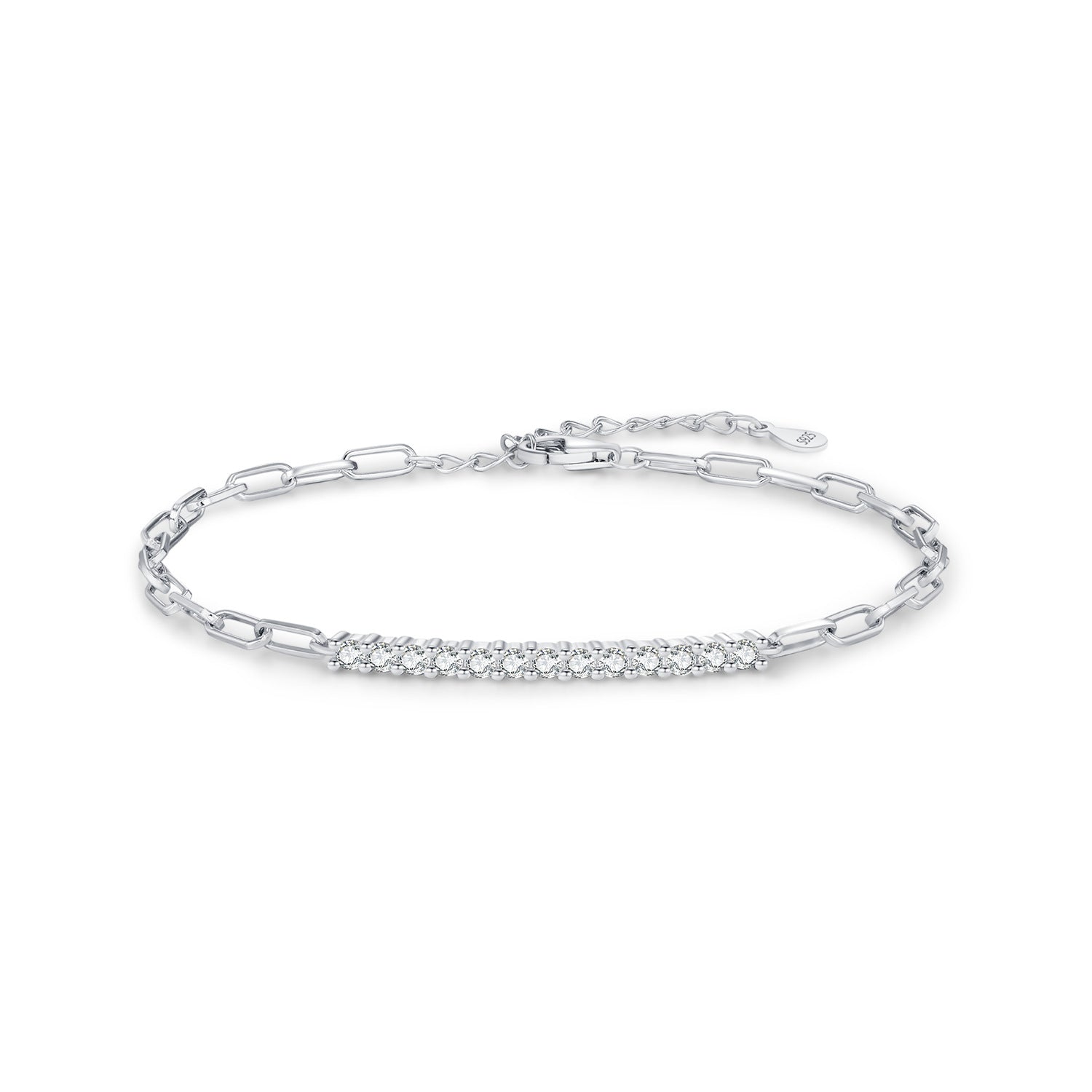 Wholesale Diamond Bracelet S925 Sterling Silver Light Luxury  Bracelet