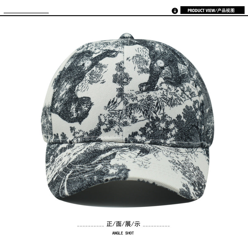 Wholesale  Baseball Cap  Fashion Printed  Painting Cap