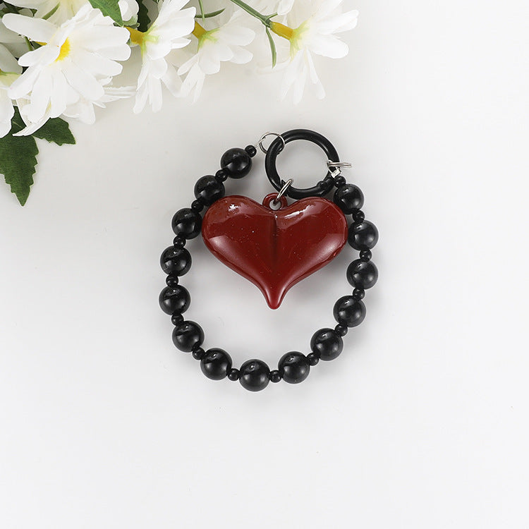 Wholesale Heart chain keychain