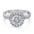 Wholesale 925 Sterling Silver  Zircon Wedding ring women ring