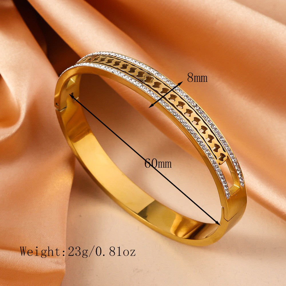 Wholesale New Style Titanium Steel Bracelet  ACC-BT-Ruif014