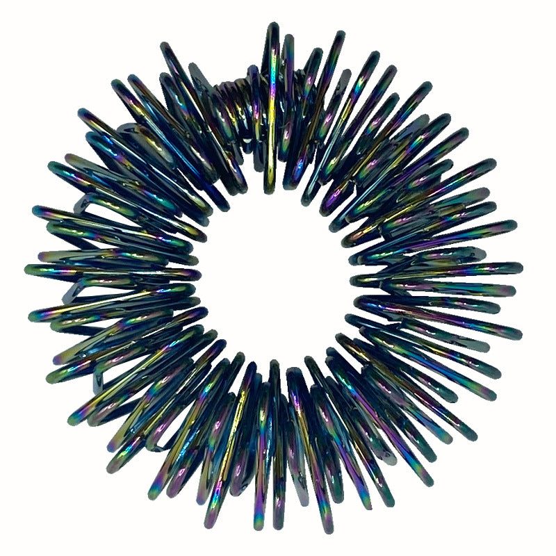 Wholesale Mini Spring Decompression Finger Massage Ring Massager