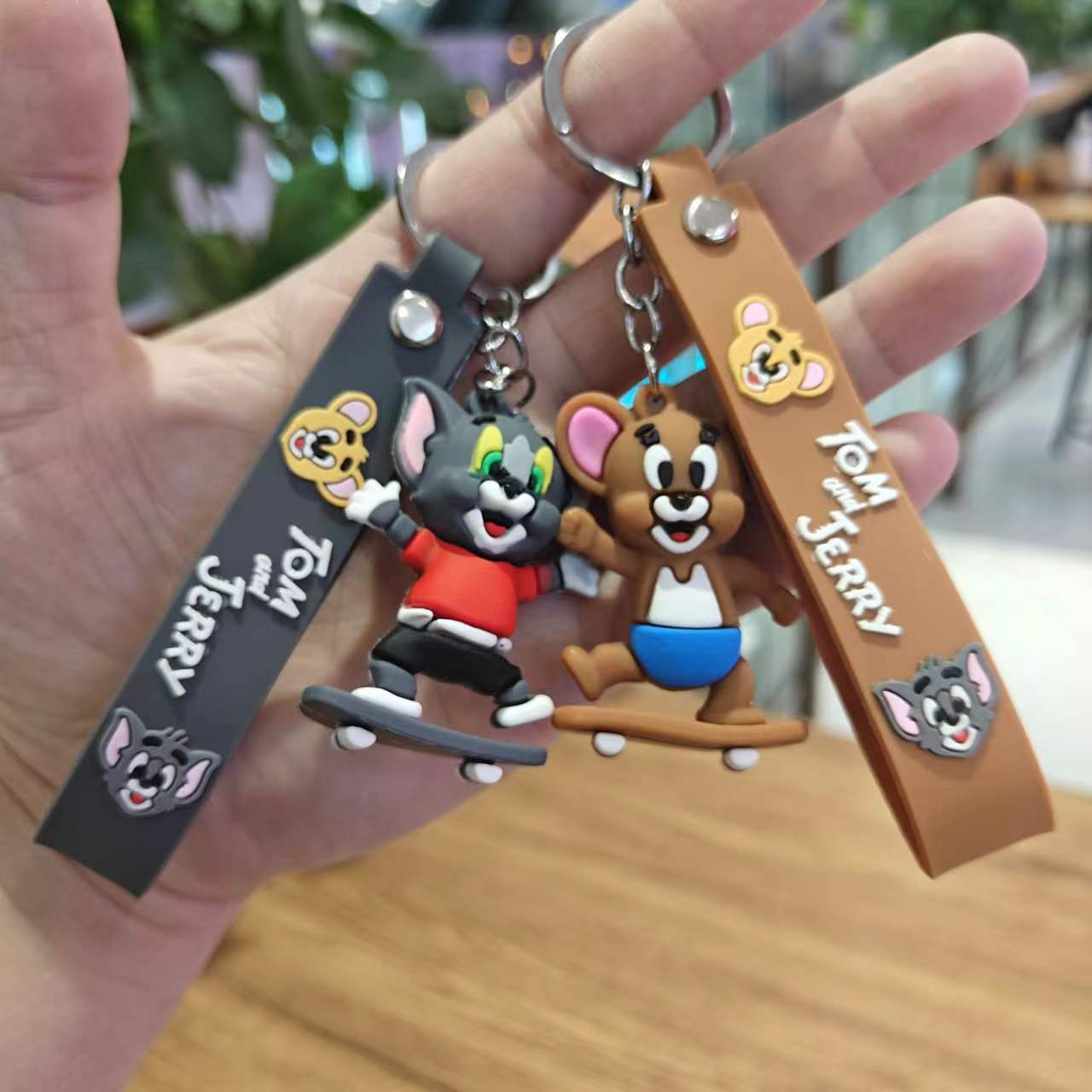 Wholesale  creative cartoon cute key chain doll pendant keychains ACCVIP