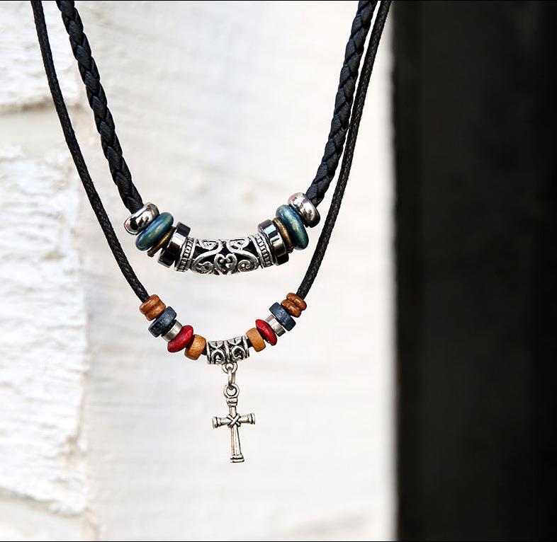 Wholesale Retro Trendy Pendant Clavicle Chain Choker Necklace ACC-NE-Pufei001