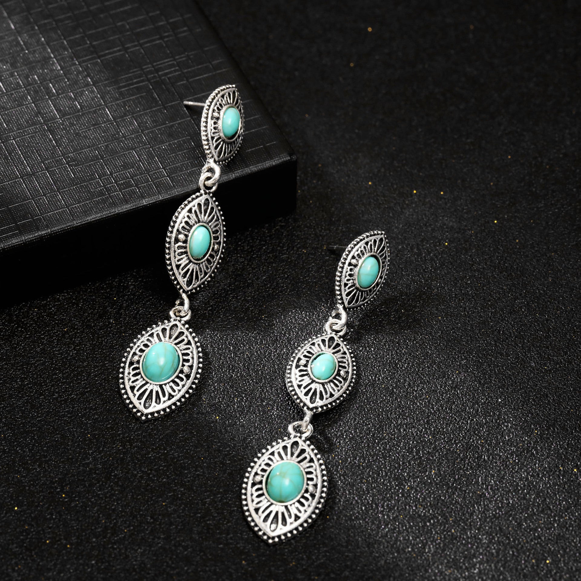 Wholesale  Acrylic Earrings   Pumpkin Tombstone Skull Earrings