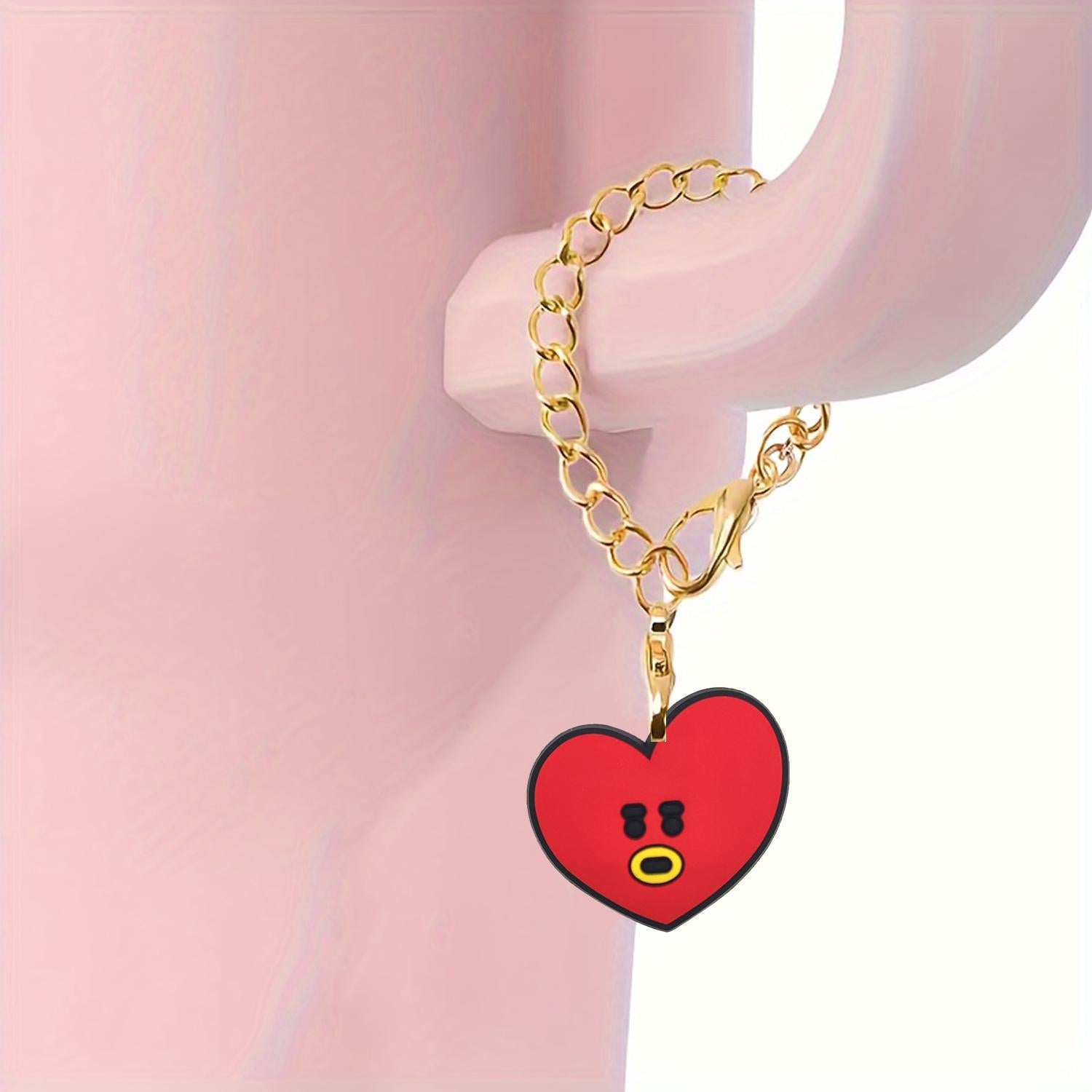 Wholesale Cartoon Soft Rubber Hanging Chain Cup Accessories Chain ACC-CA-XieJi008