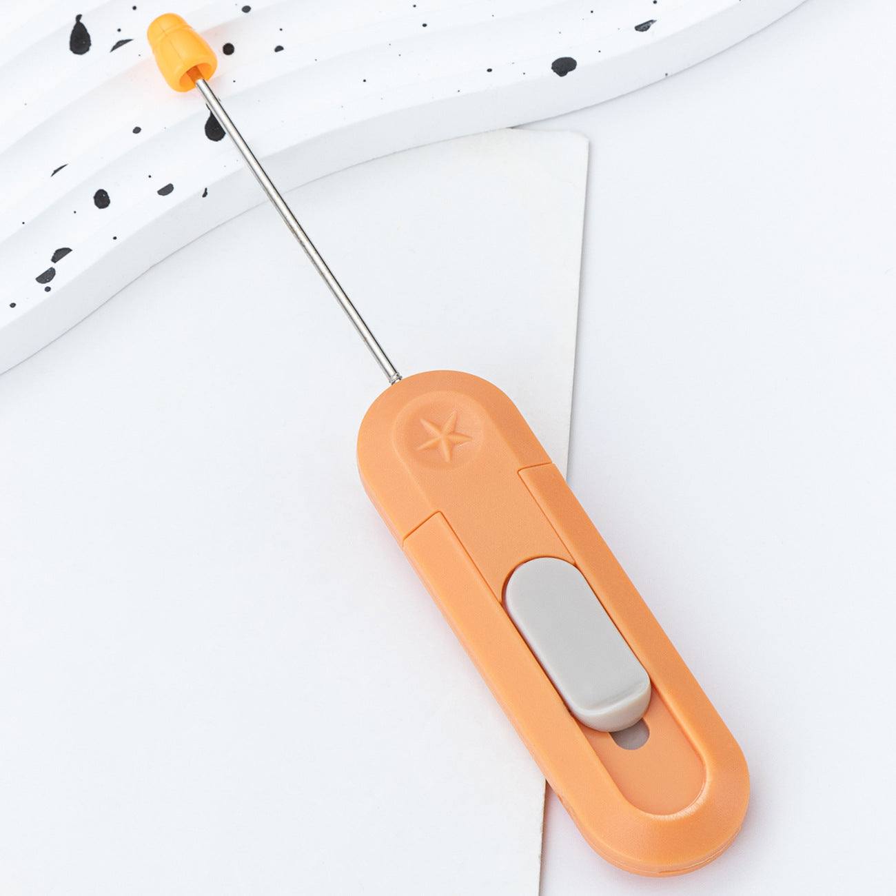 Wholesale DIY Beadable Mini Art Knife Portable Small Express Unboxing Knife Cute Design Open Envelope Office Paper Cutting Art Knife