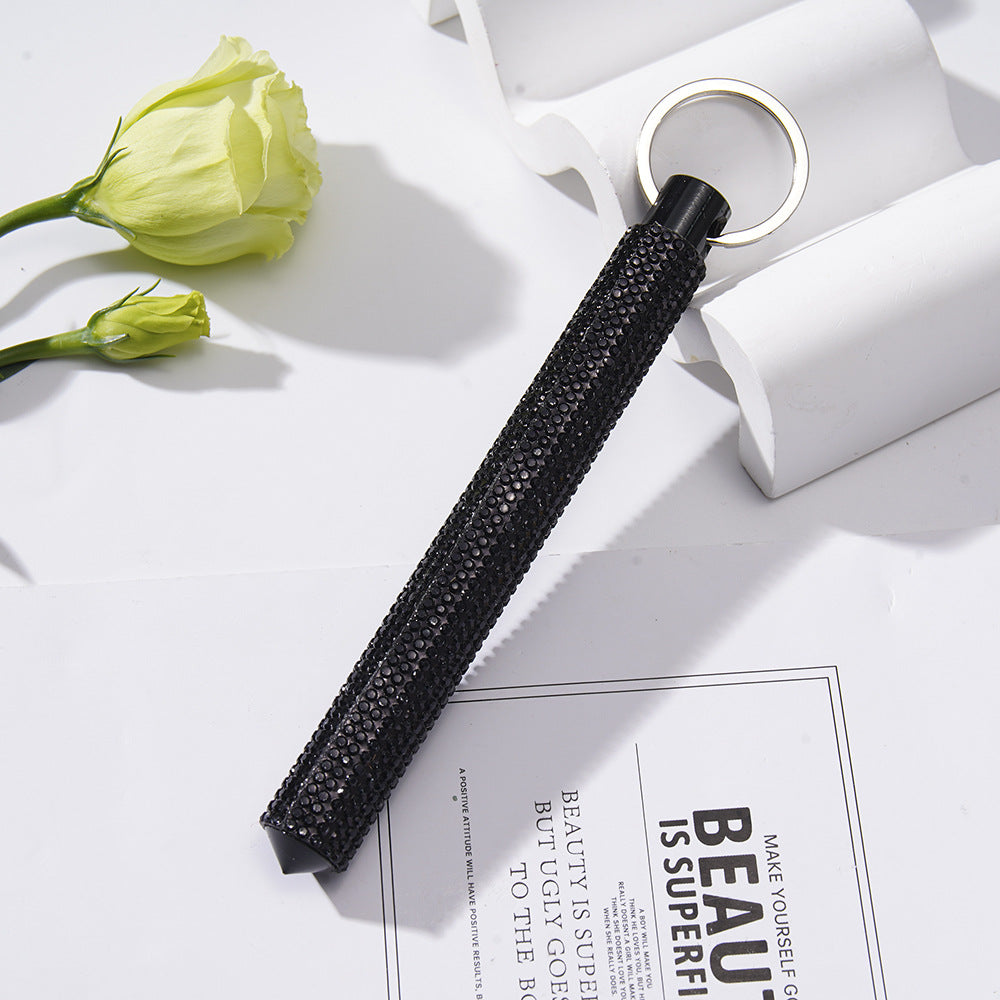 Wholesale Outdoor Metal Diamond Portable Car Key Pendant ACC-KC-XingChu004