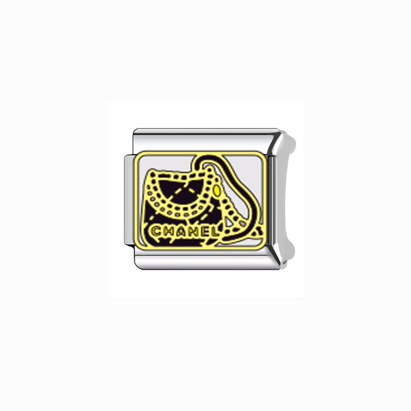 Wholesale Italian Charm Bracelet 9mm DIY Splicing Removable Creative Pattern Stainless Steel Composable Bracelet