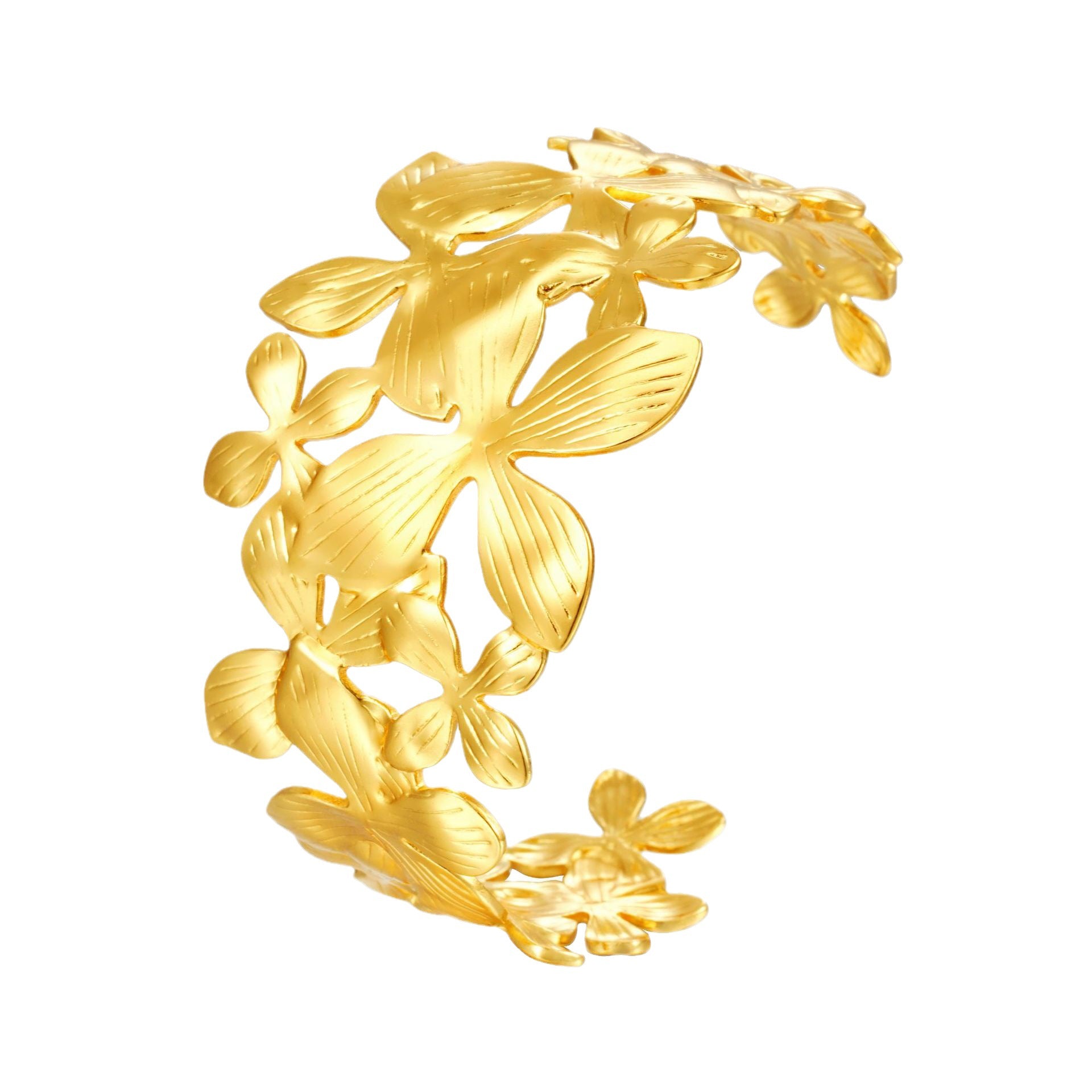 Wholesale stainless steel C- shaped bracelet