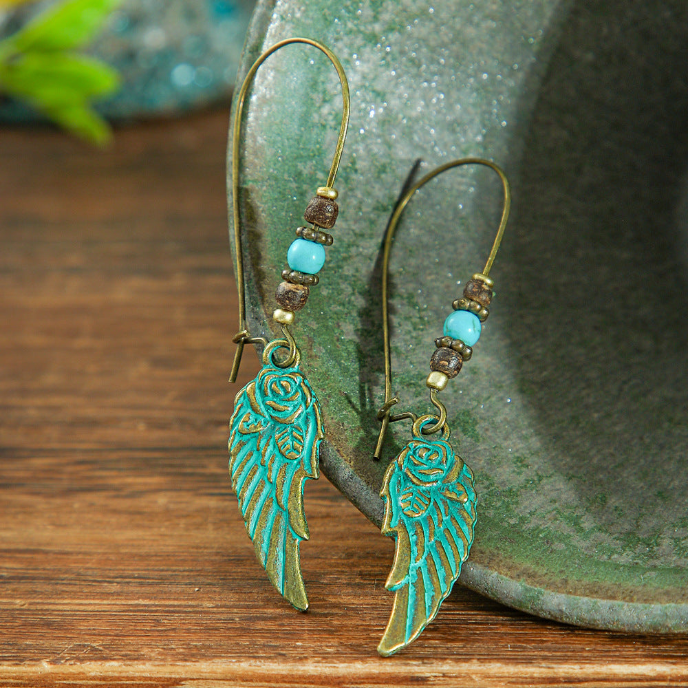 Wholesale  retro alloy earrings Bohemian fashion jewelry