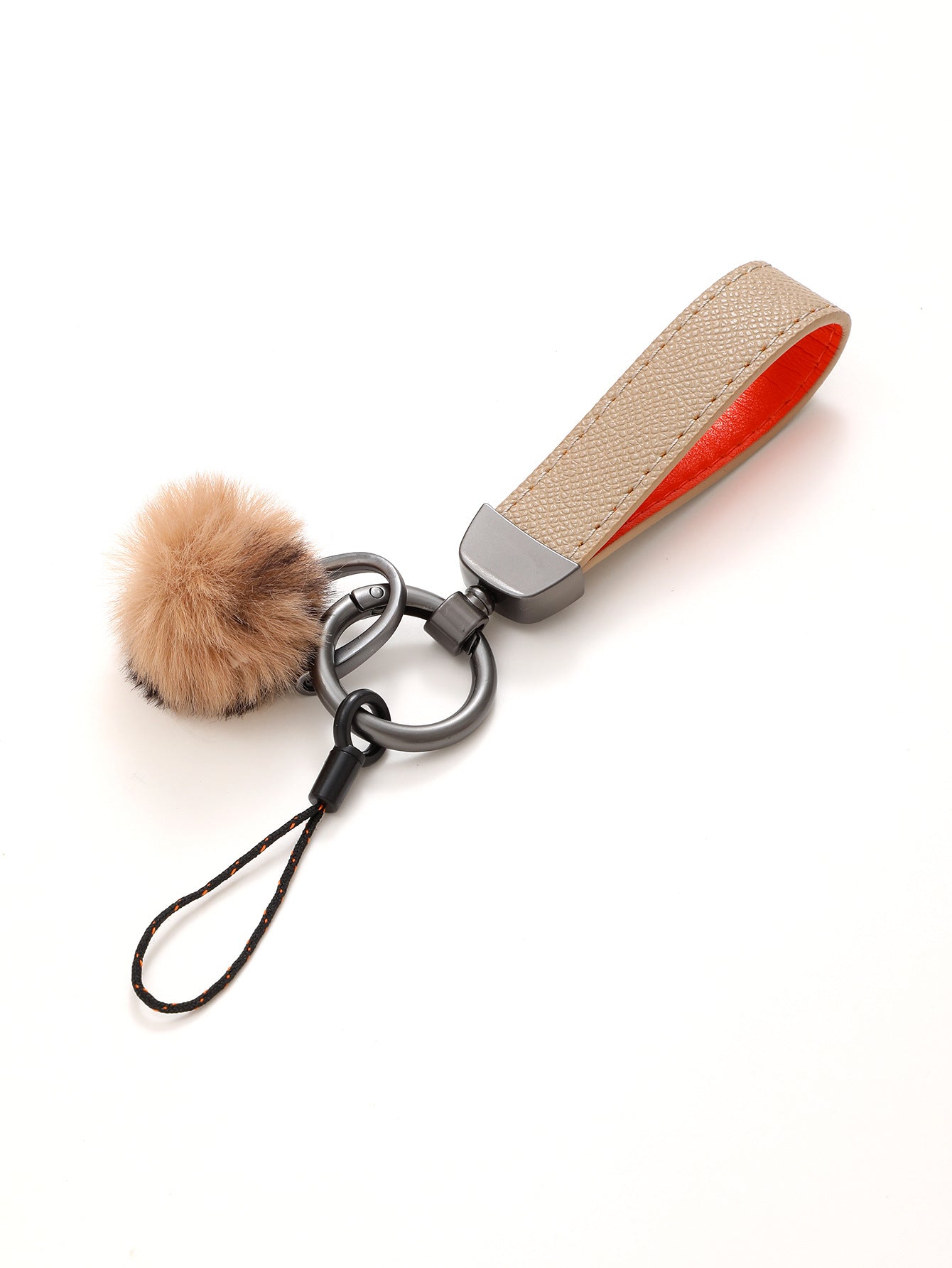 Wholesale Leather Plush Accessories Detachable Keychains ACC-KC-YiTian002