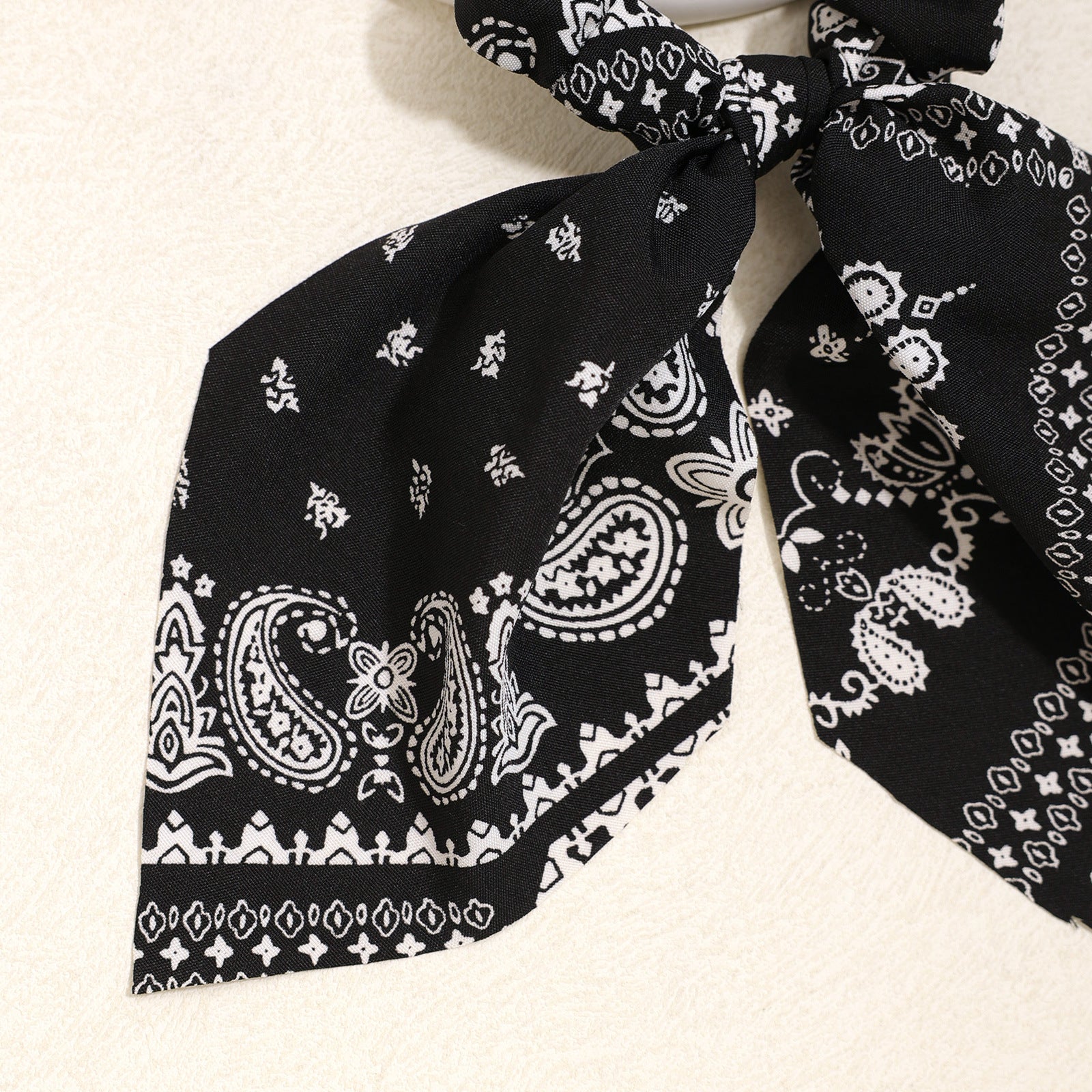 Wholesale  Ethnic Style Small Ribbon Hair Tie Retro Ponytail Ribbon Hair Scrunchies