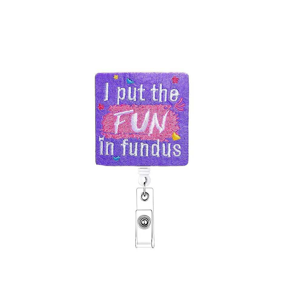 Wholesale Medical Blood Pills Felt Pattern Retractable Keychain Badge Reels ACC-KC-ChiHai018