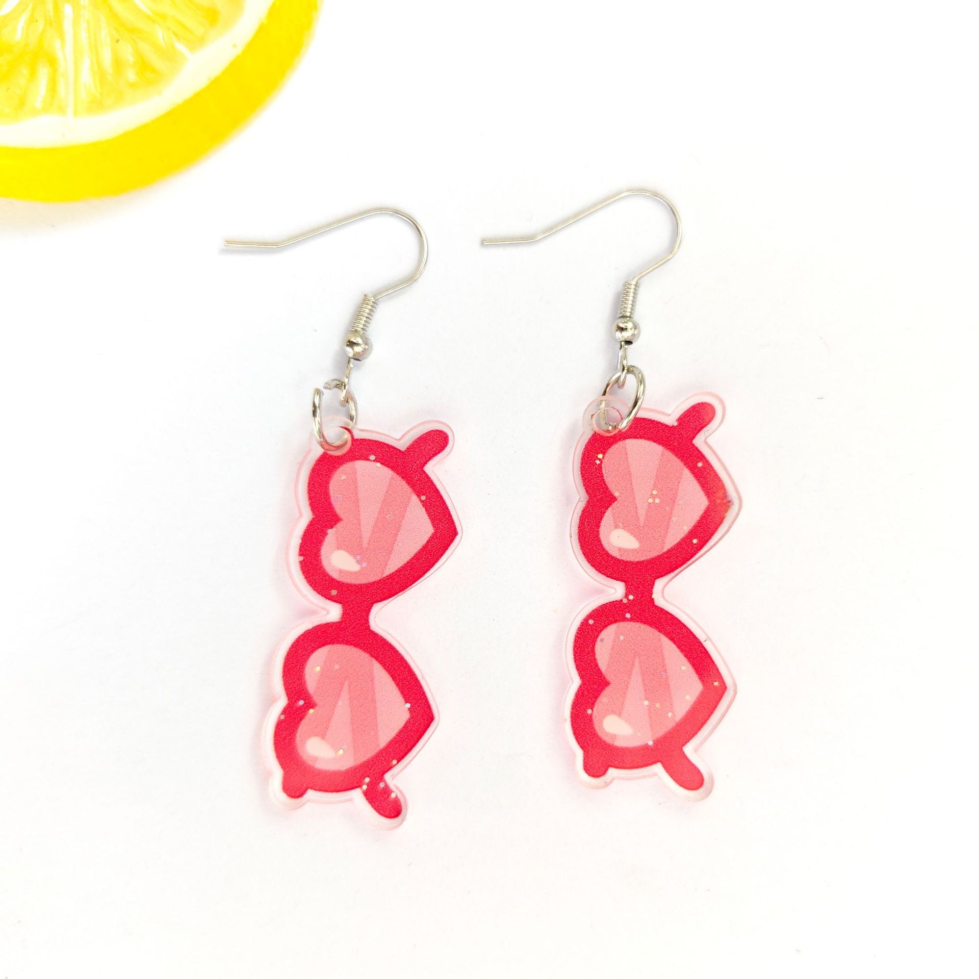 Wholesale Valentine' s Day Style Love Ice Cream Earrings
