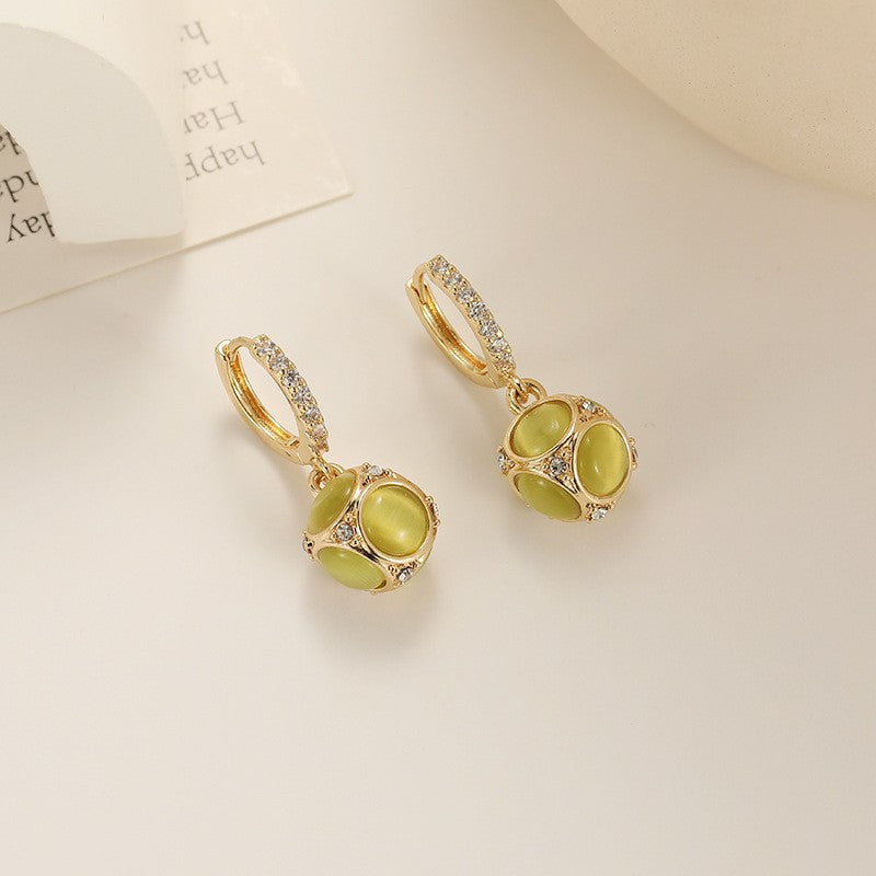 Wholesale s925 silver needle long square tassel earrings