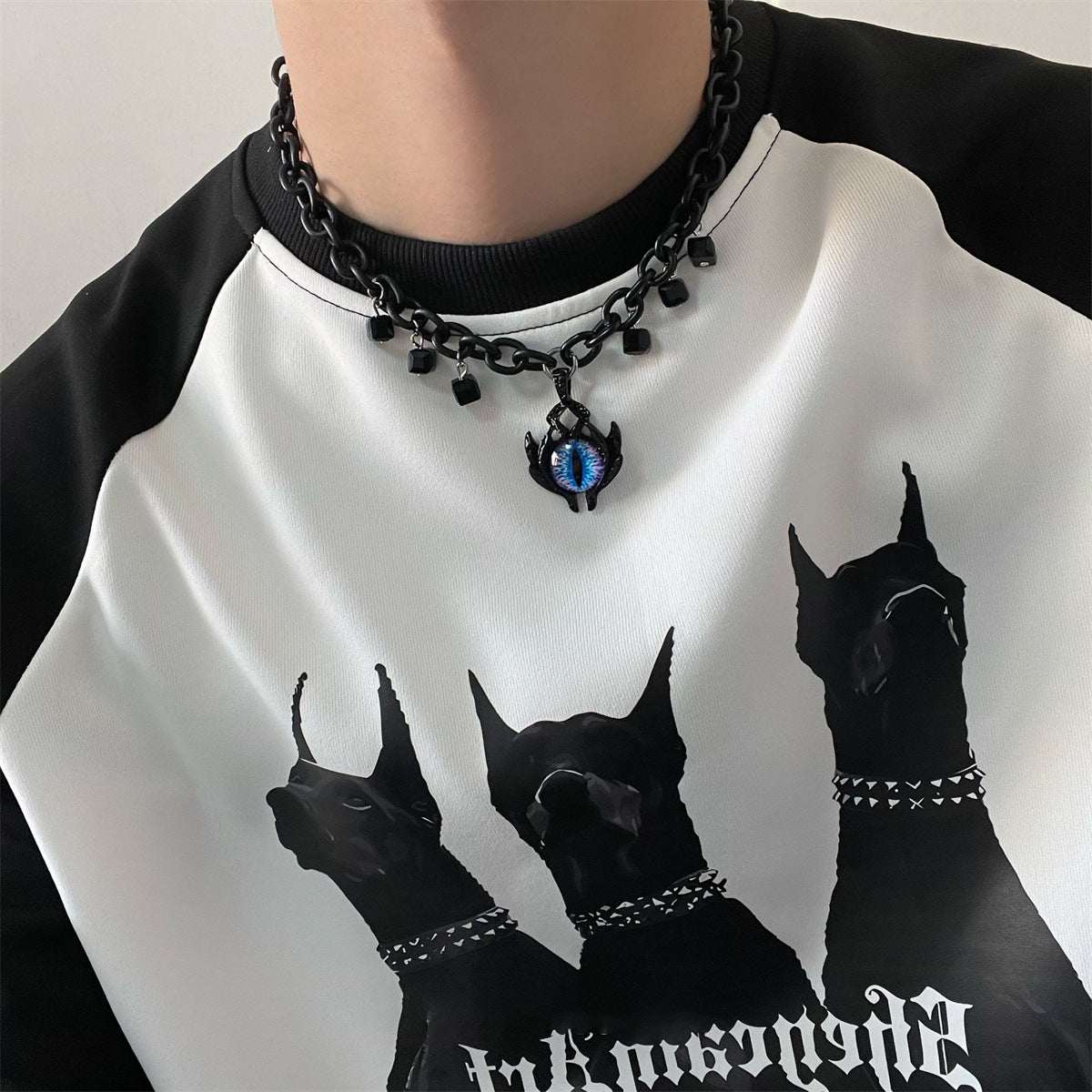 Wholesale Devil's Eye Necklace  Gothic Exaggerated Necklaces