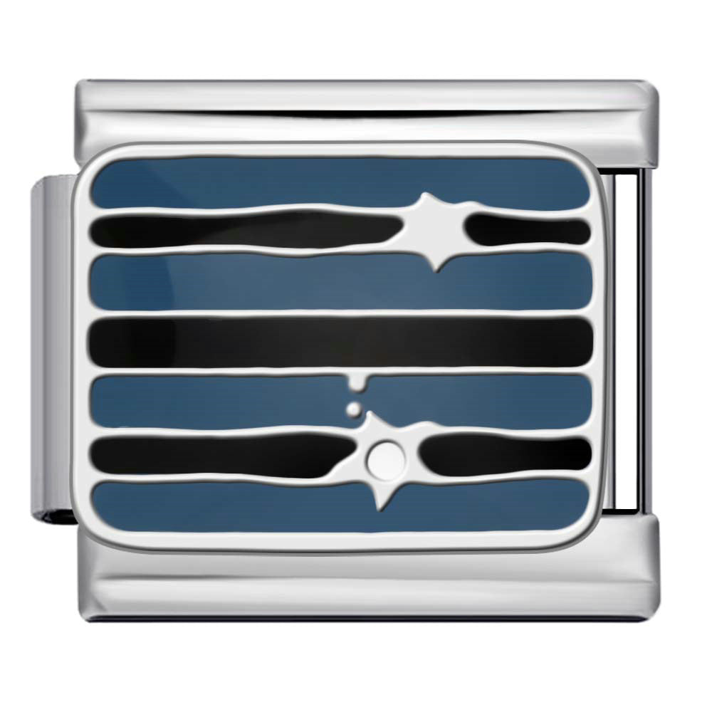 Wholesale Italian Charm Bracelet 9mm DIY  gold-plated enamel   Creative Stainless Steel Composable Bracelet