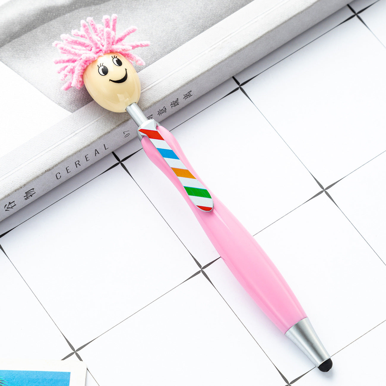 Wholesale Plush doll head pen