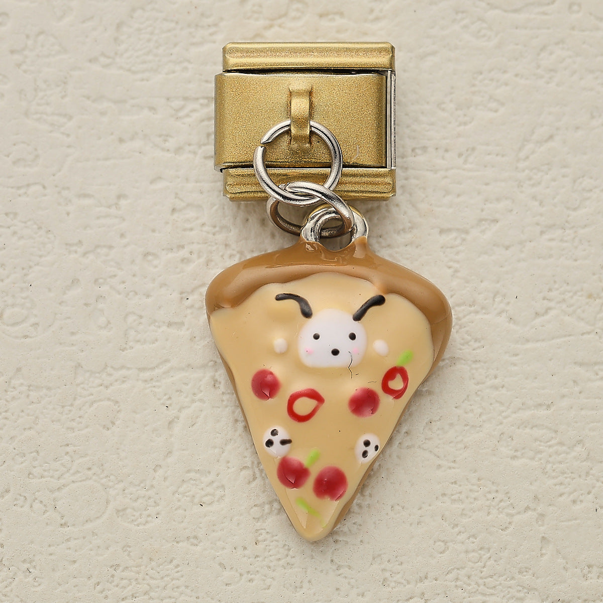 Wholesale 10pcs Italian Charm Bracelet 9mm DIY Splicing Puppy Penguin Panda Stainless Steel Composable Bracelet